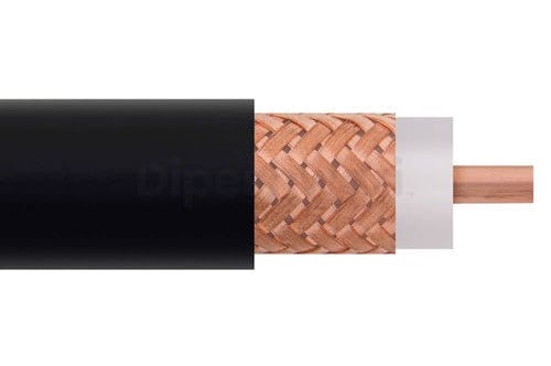 RF Coaxial Cable RG218 high power 50 Ohm line