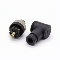 M12 Connectors 5Pin Male Right Angle Plug