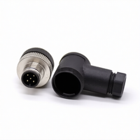 M12 Connectors 5Pin Male Right Angle Plug