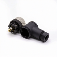 M12 Connectors 5-Pin Female Right Angle Plug