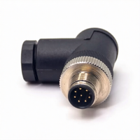 M12 Connectors 8Pin Male Right Angle Plug