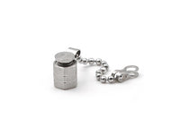 SMA Male Cap with Chain | Protective RF Dust Cap