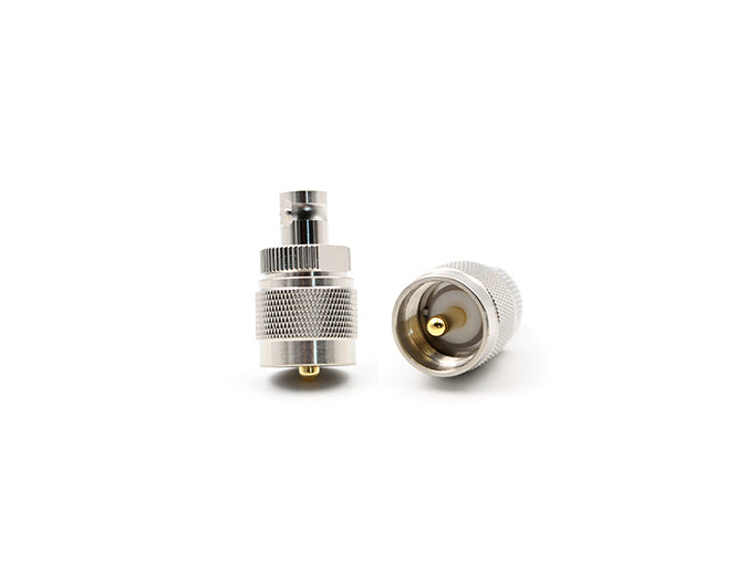 RF Adapter UHF Male to BNC Female Connector
